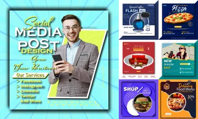 I will design social media post facebook instagram ads post banner and post graphic for $10